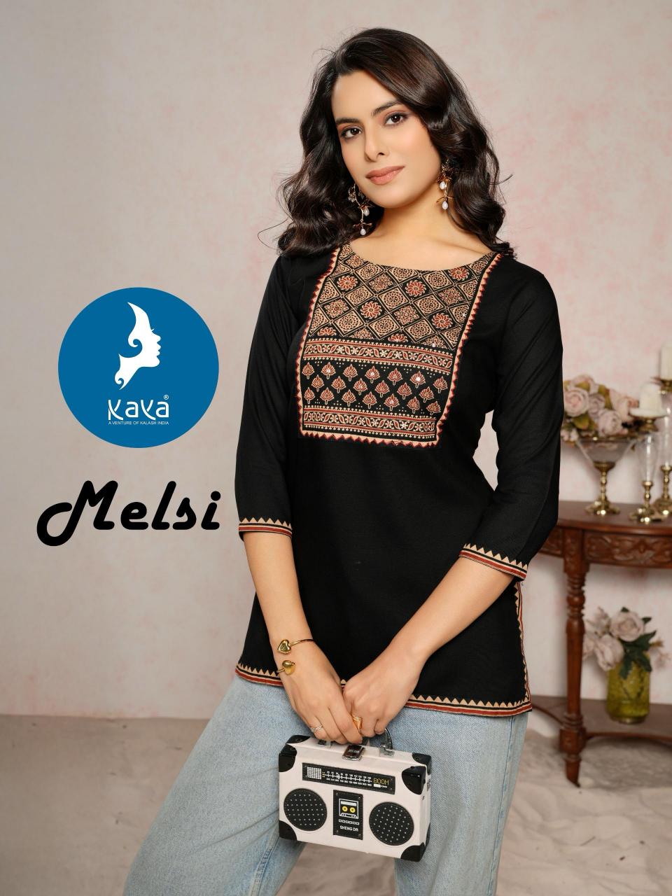 Kaya Melsi catalog latest fashion kurtis in india