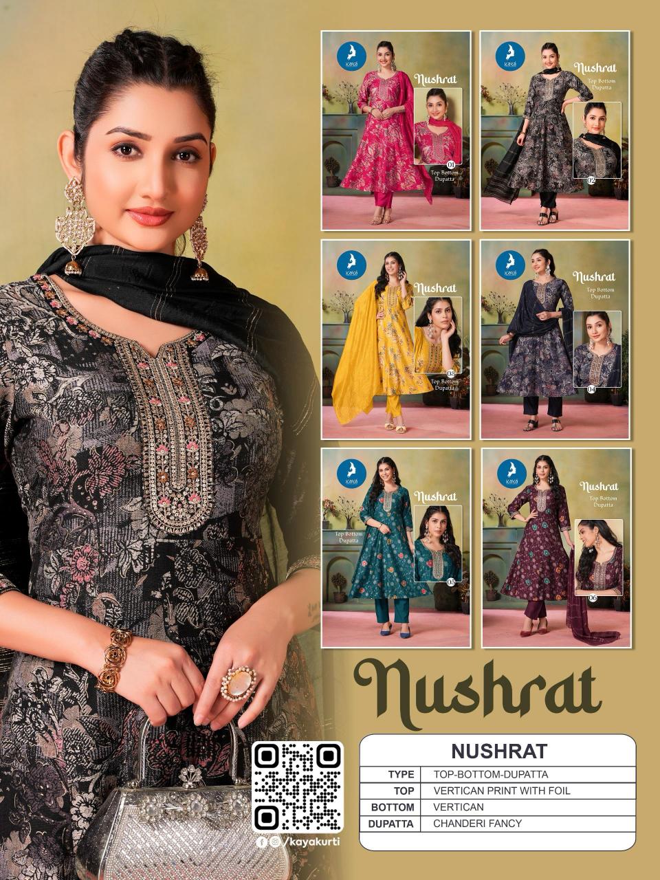 Kaya Nushrat Catalog westside kurtis online in india