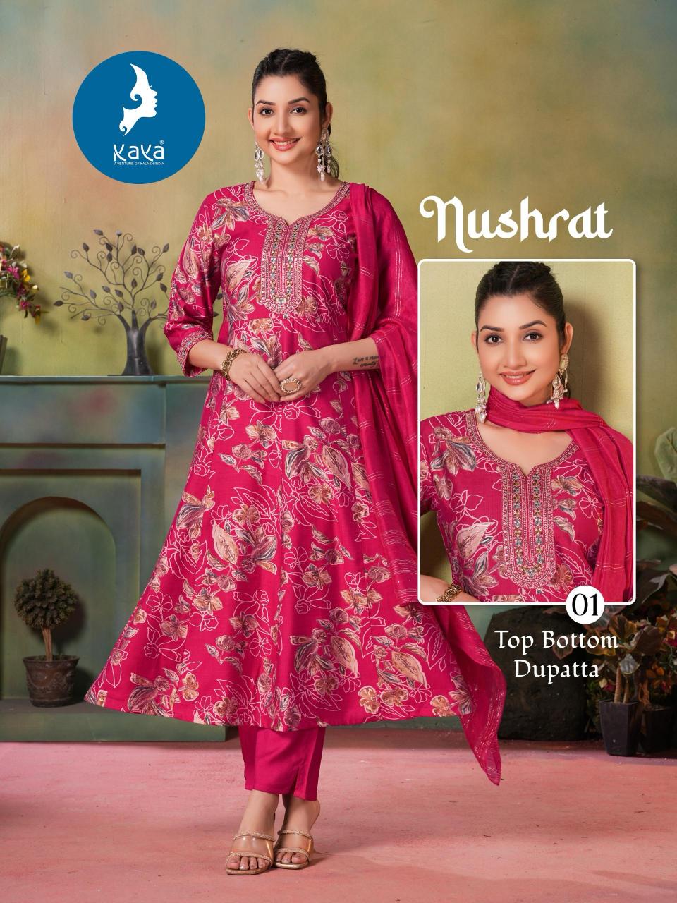 Kaya Nushrat Catalog westside kurtis online in india