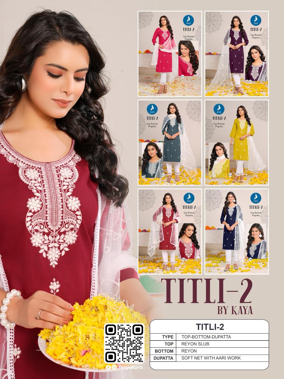 Kaya Titli Vol 2 catalog ladies kurti price in india