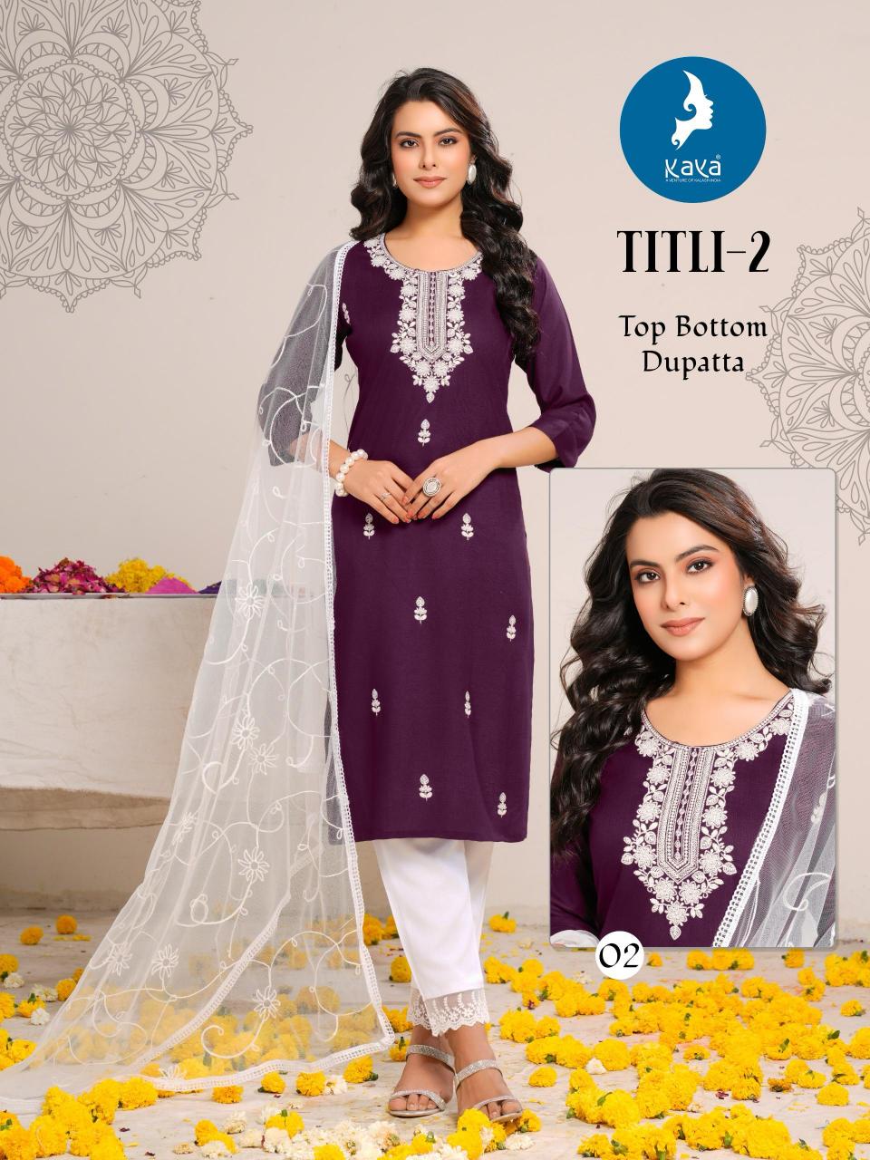 Kaya Titli Vol 2 catalog ladies kurti price in india