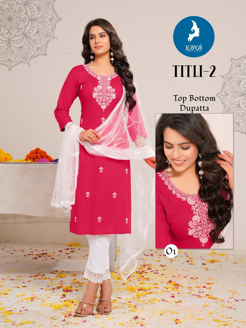 Kaya Titli Vol 2 catalog ladies kurti price in india
