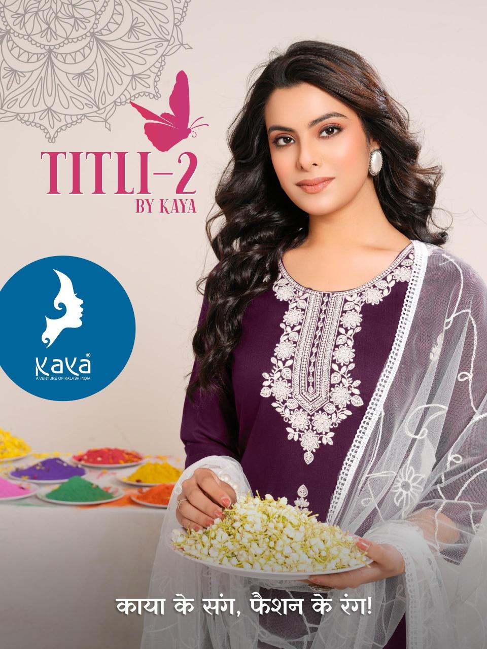 Kaya Titli Vol 2 catalog ladies kurti price in india