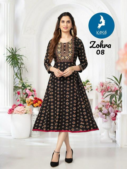 Kaya Zohra Catalog anarkali kurti buy online india