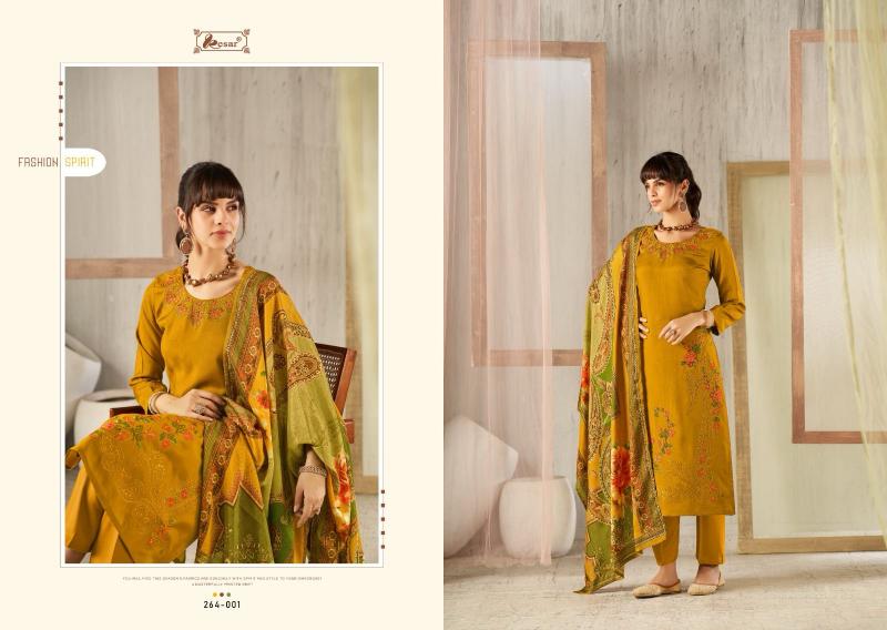 Kesar Paridhan Catalog dress material wholesale rate 