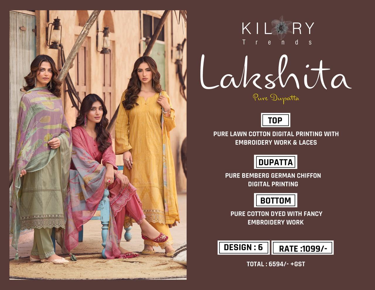 Kilory Lakshita Catalog india salwar kameez wholesale