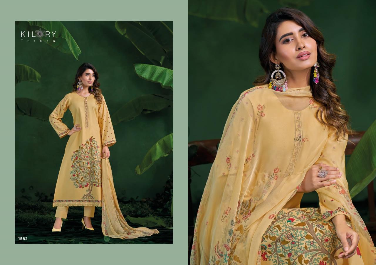 Kilory Rosemeen Catalog wholesale salwar kameez fabric