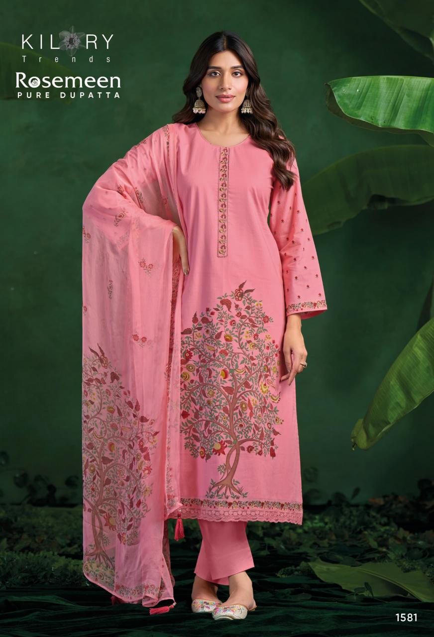 Kilory Rosemeen Catalog wholesale salwar kameez fabric