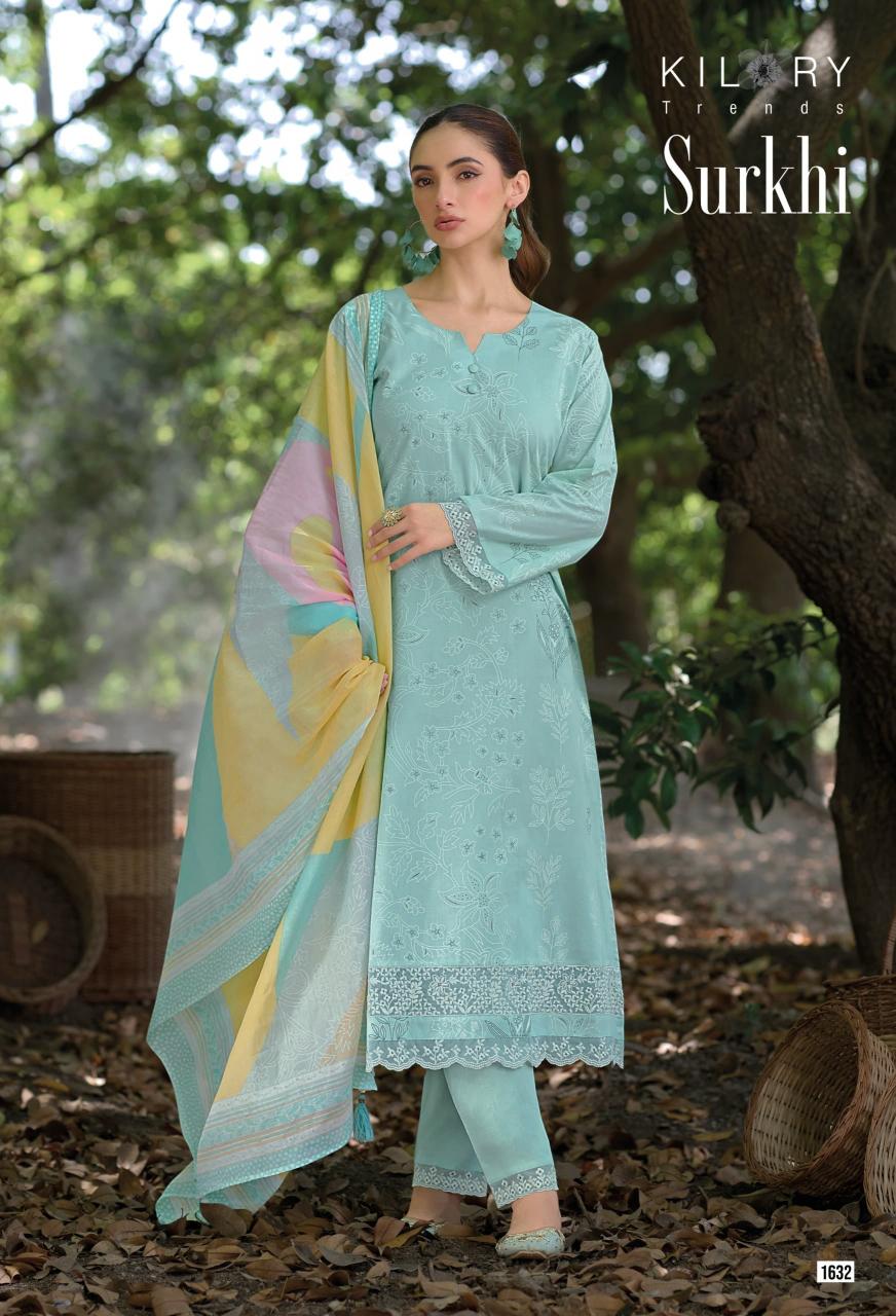 Kilory Surkhi catalog wholesale dealers in salwar kameez surat