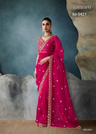 Kimora Iconic catalog best wholesale saree market in india
