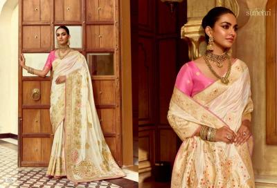 Kimora Sunehri catalog women buying sarees in india