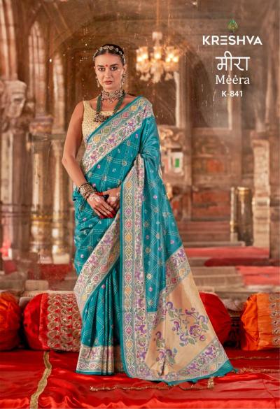Kreshva Meera catalog saree manufacturing hub in india