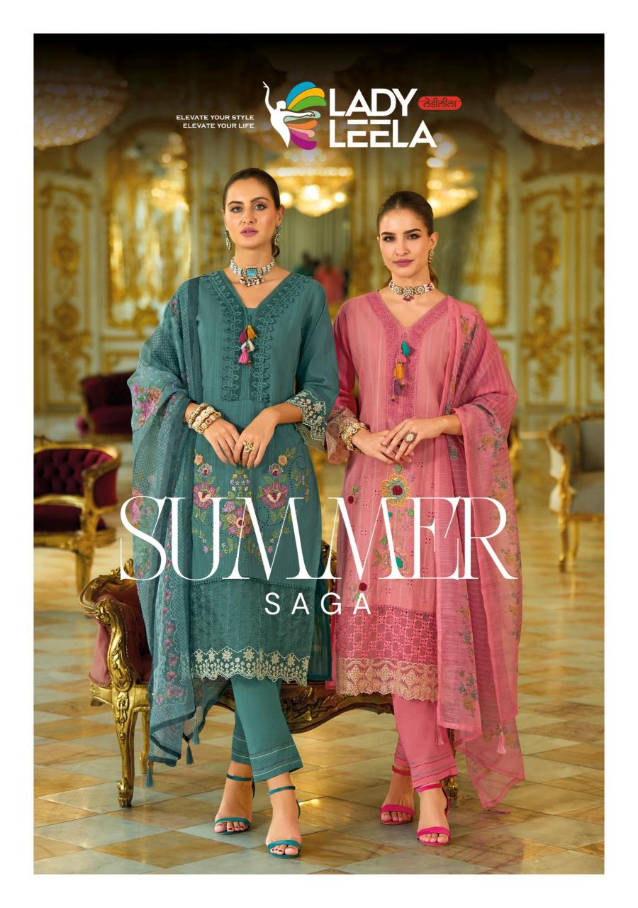 Lady Leela Summer Saga catalog kurti fabric online india