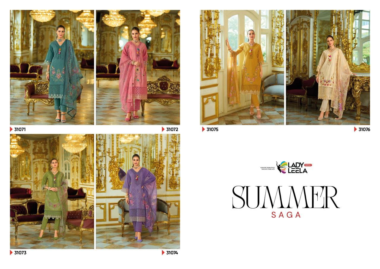 Lady Leela Summer Saga catalog kurti fabric online india