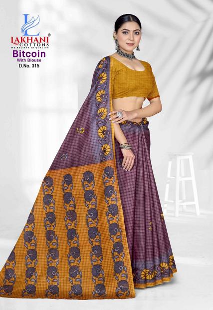 Lakhani Bitcoin Vol-3 – Cotton Saree - Wholesale Catalog