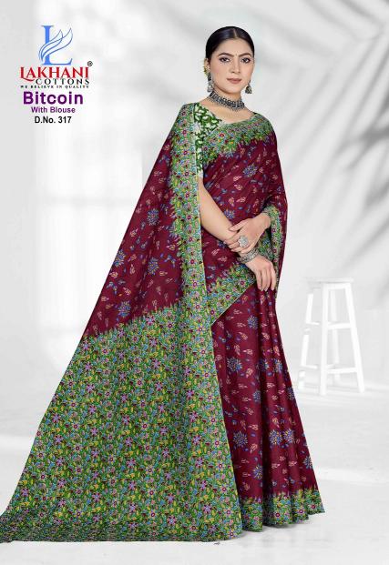 Lakhani Bitcoin Vol-3 – Cotton Saree - Wholesale Catalog