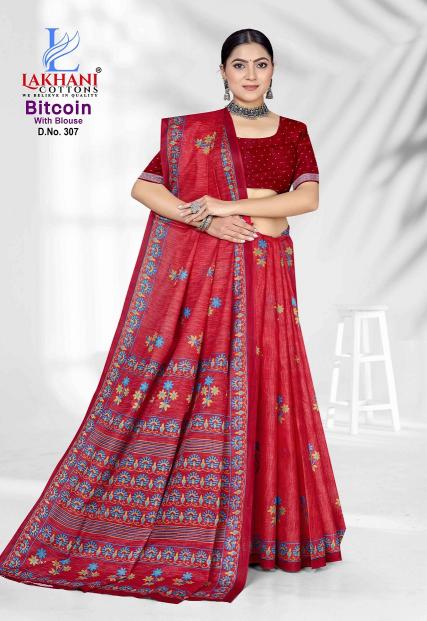 Lakhani Bitcoin Vol-3 – Cotton Saree - Wholesale Catalog