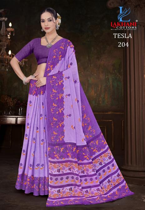 Lakhani Tesla Vol-2 – Cotton Saree - Wholesale Catalog