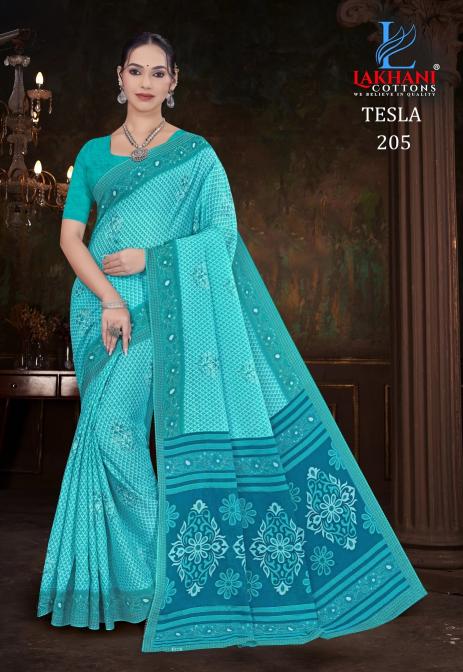 Lakhani Tesla Vol-2 – Cotton Saree - Wholesale Catalog