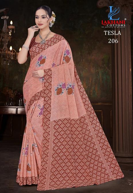 Lakhani Tesla Vol-2 – Cotton Saree - Wholesale Catalog