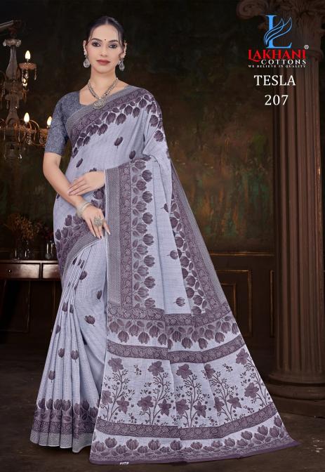 Lakhani Tesla Vol-2 – Cotton Saree - Wholesale Catalog