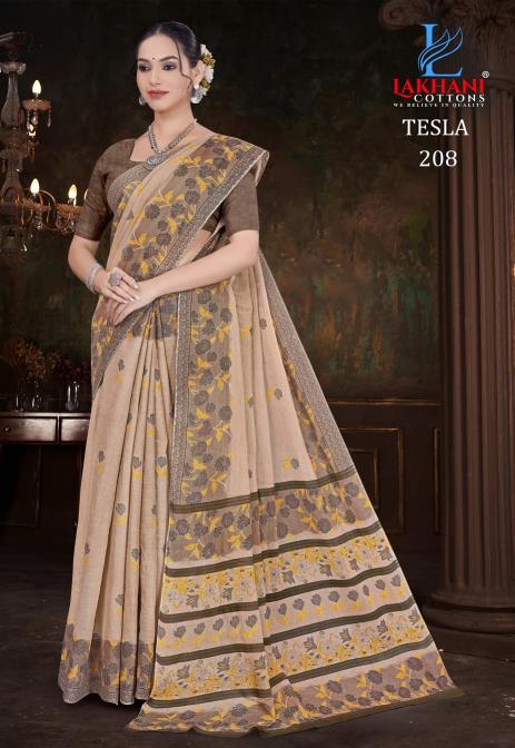 Lakhani Tesla Vol-2 – Cotton Saree - Wholesale Catalog