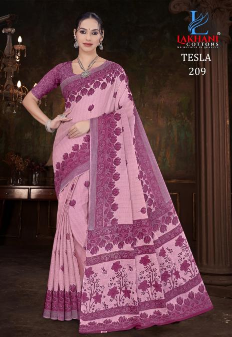 Lakhani Tesla Vol-2 – Cotton Saree - Wholesale Catalog