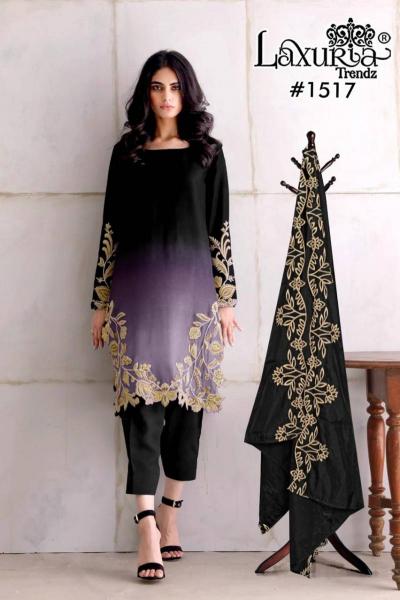 Laxuria Trendz 1517 catalog latest pakistani suit design images