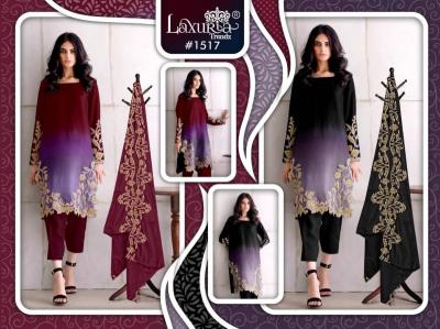 Laxuria Trendz 1517 catalog latest pakistani suit design images