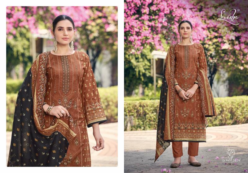 Levisha Madhubala Vol 3 catalog wholesale cotton dress materials in surat with price
