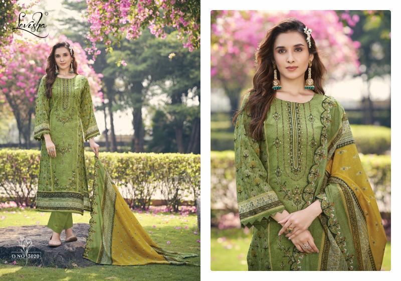 Levisha Madhubala Vol 3 catalog wholesale cotton dress materials in surat with price