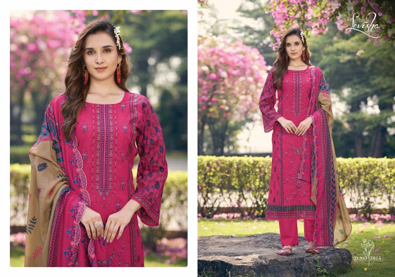 Levisha Madhubala Vol 3 catalog wholesale cotton dress materials in surat with price
