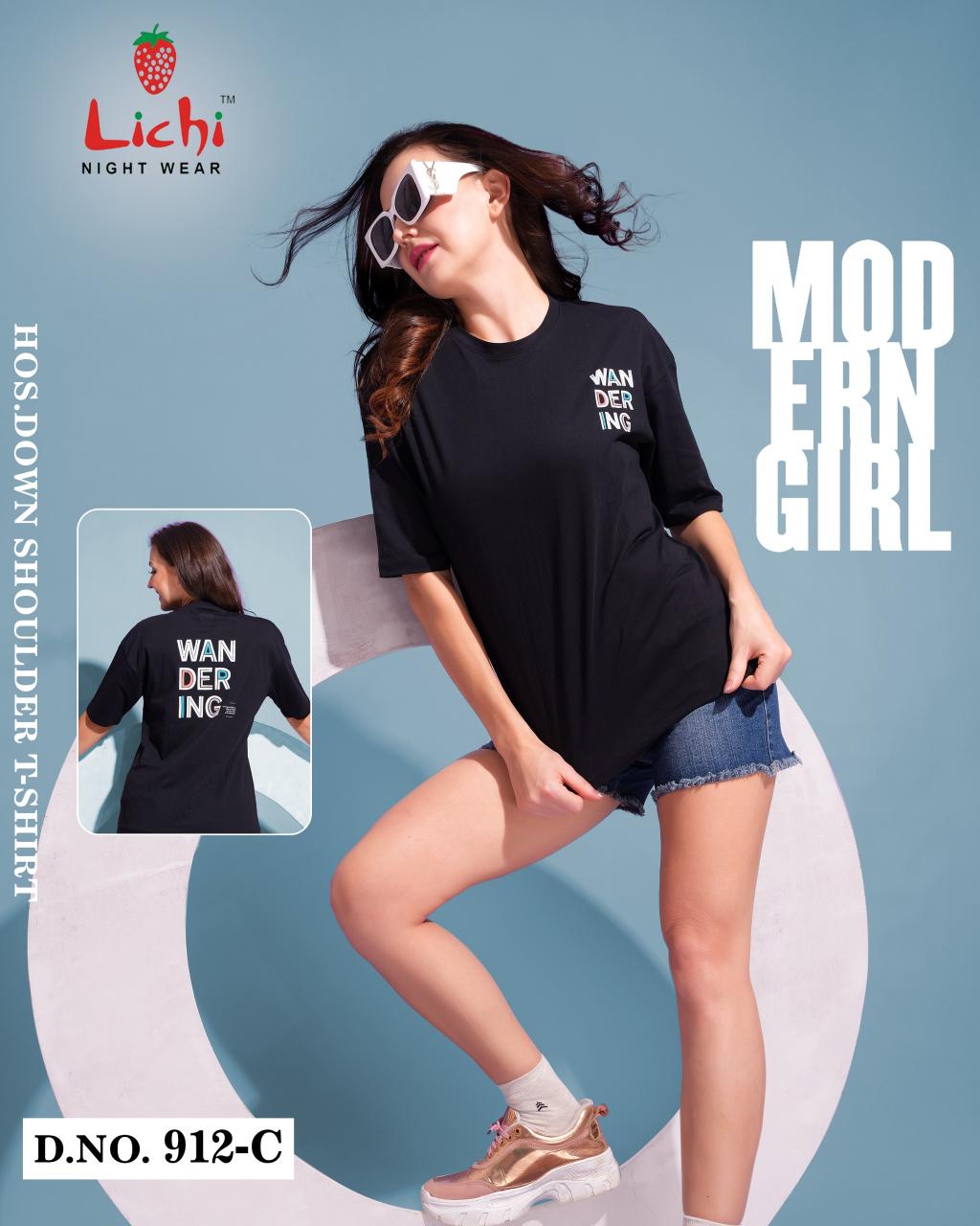 Lichi 912 A TO F Catalog T shirt wholesaler Surat