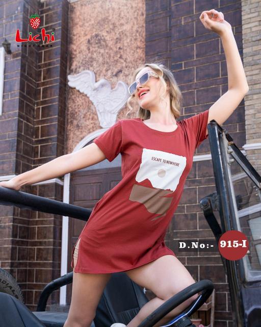 Lichi 915 A TO J catalog T shirt for women wholesale Surat