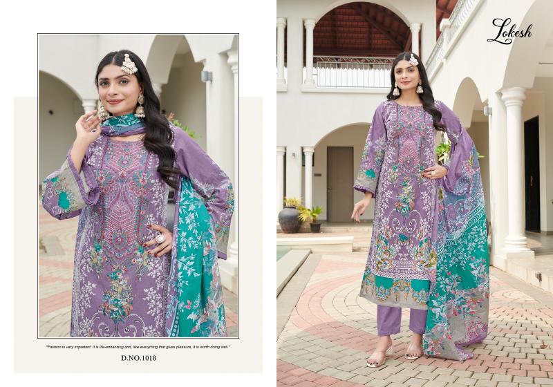 Lokesh Muskan Catalog surat manufacturers dress material