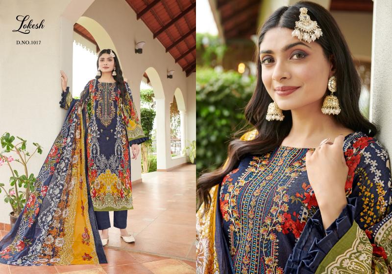 Lokesh Muskan Catalog surat manufacturers dress material