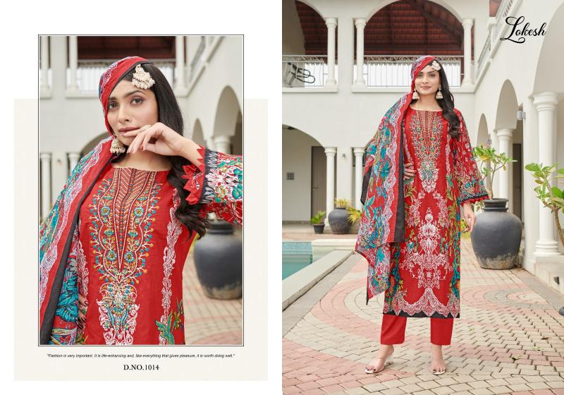 Lokesh Muskan Catalog surat manufacturers dress material