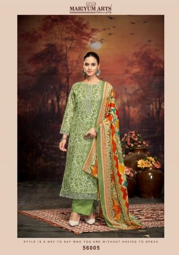 Mariyum Five Star catalog chanderi dress material suppliers in surat