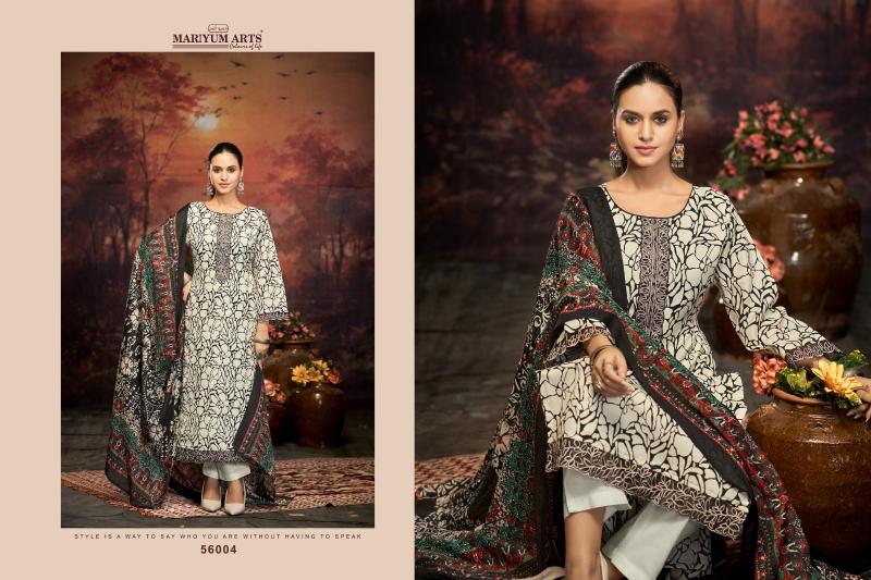 Mariyum Five Star catalog chanderi dress material suppliers in surat