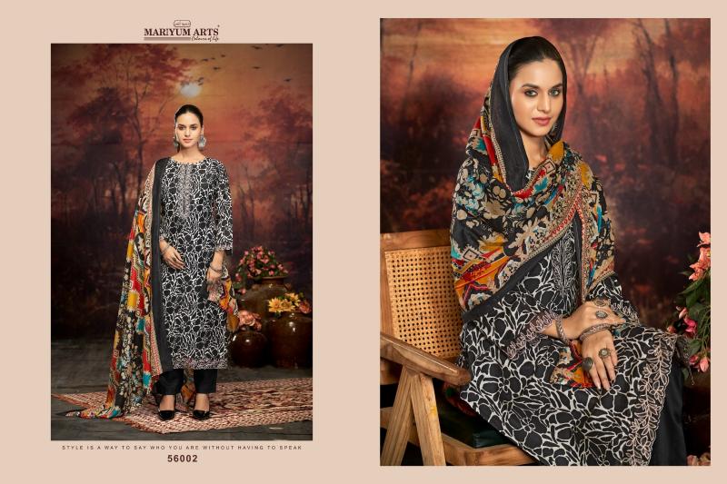 Mariyum Five Star catalog chanderi dress material suppliers in surat