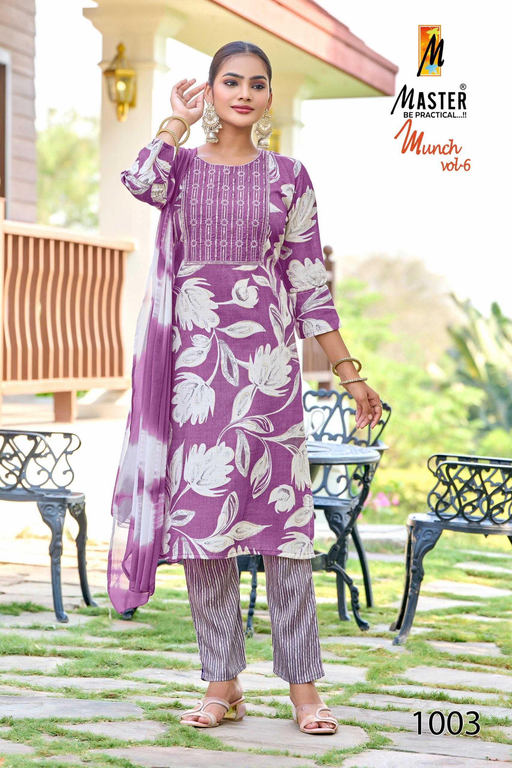 Master Munch Vol 6 catalog fab india kurtis woman