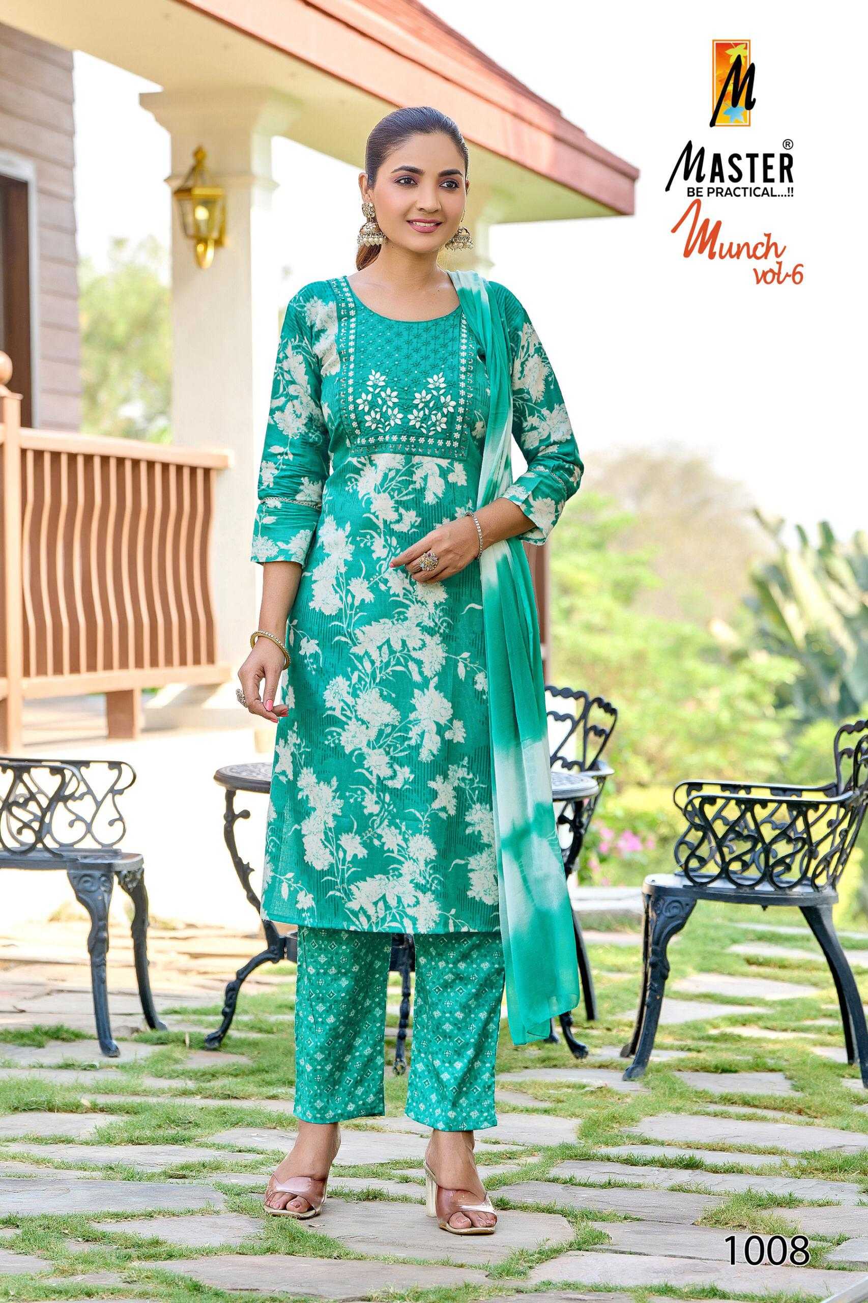 Master Munch Vol 6 catalog fab india kurtis woman