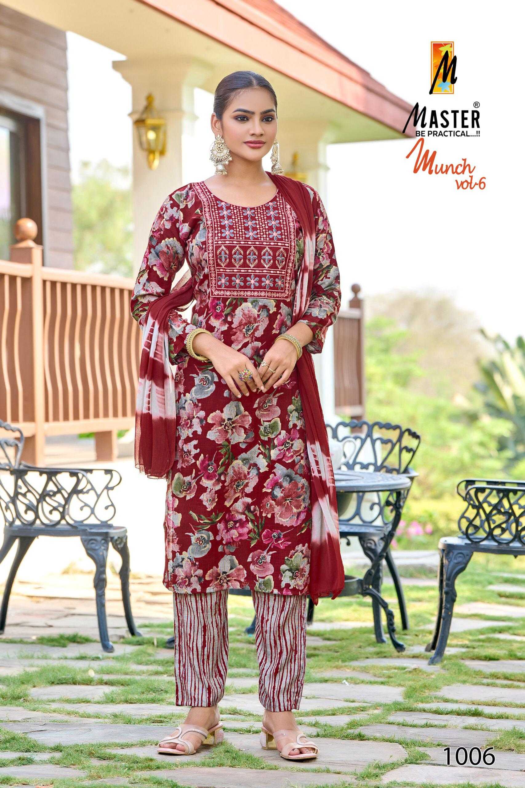 Master Munch Vol 6 catalog fab india kurtis woman