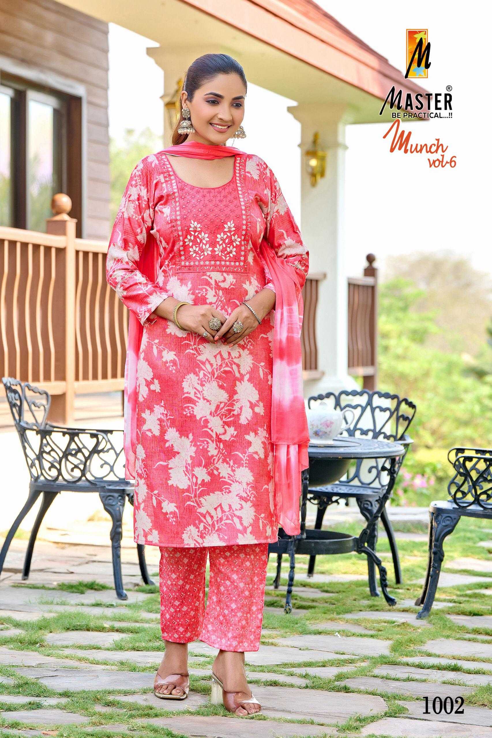 Master Munch Vol 6 catalog fab india kurtis woman