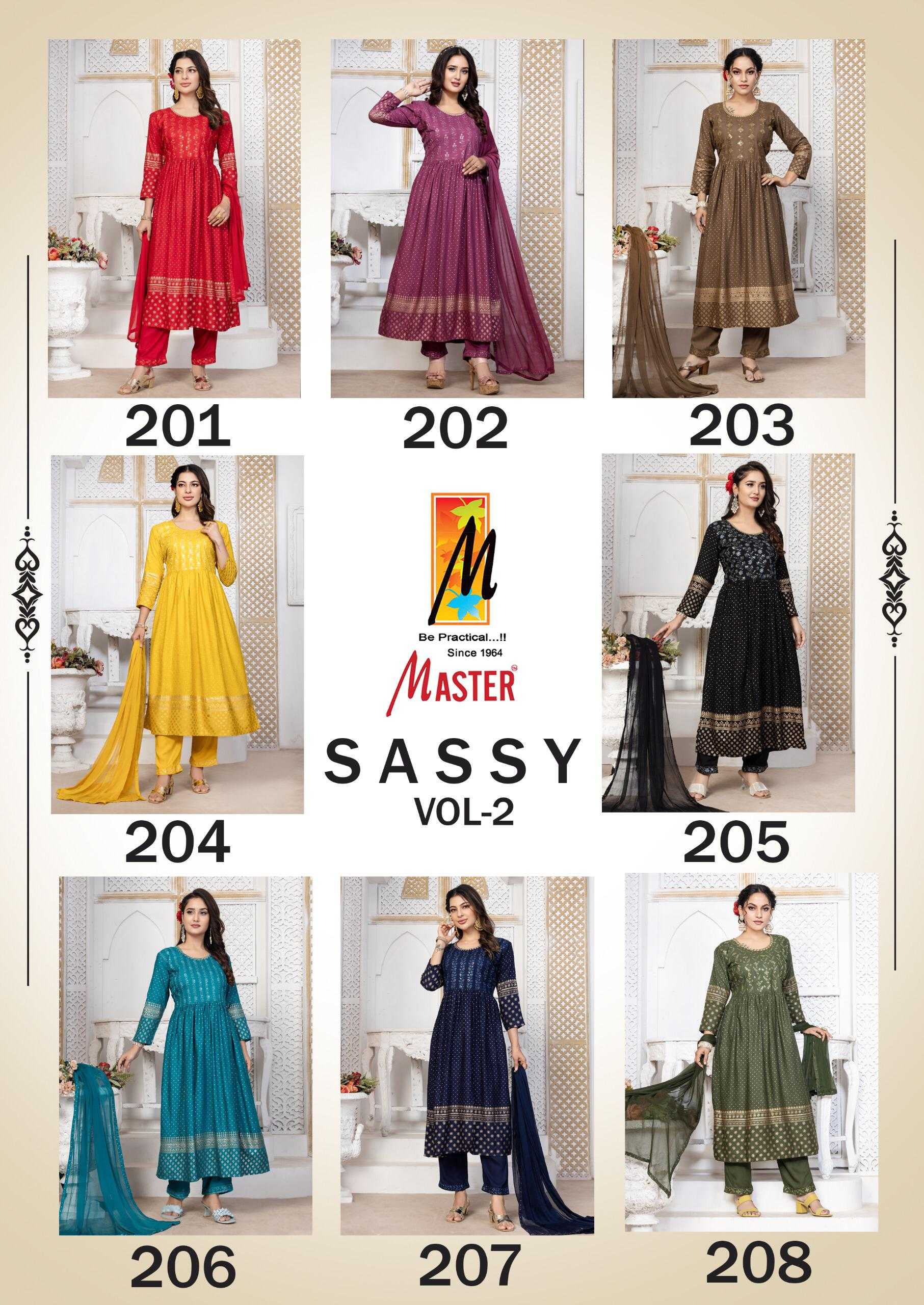 Master Sassy vol 2 catalog top kurti manufacturers in india