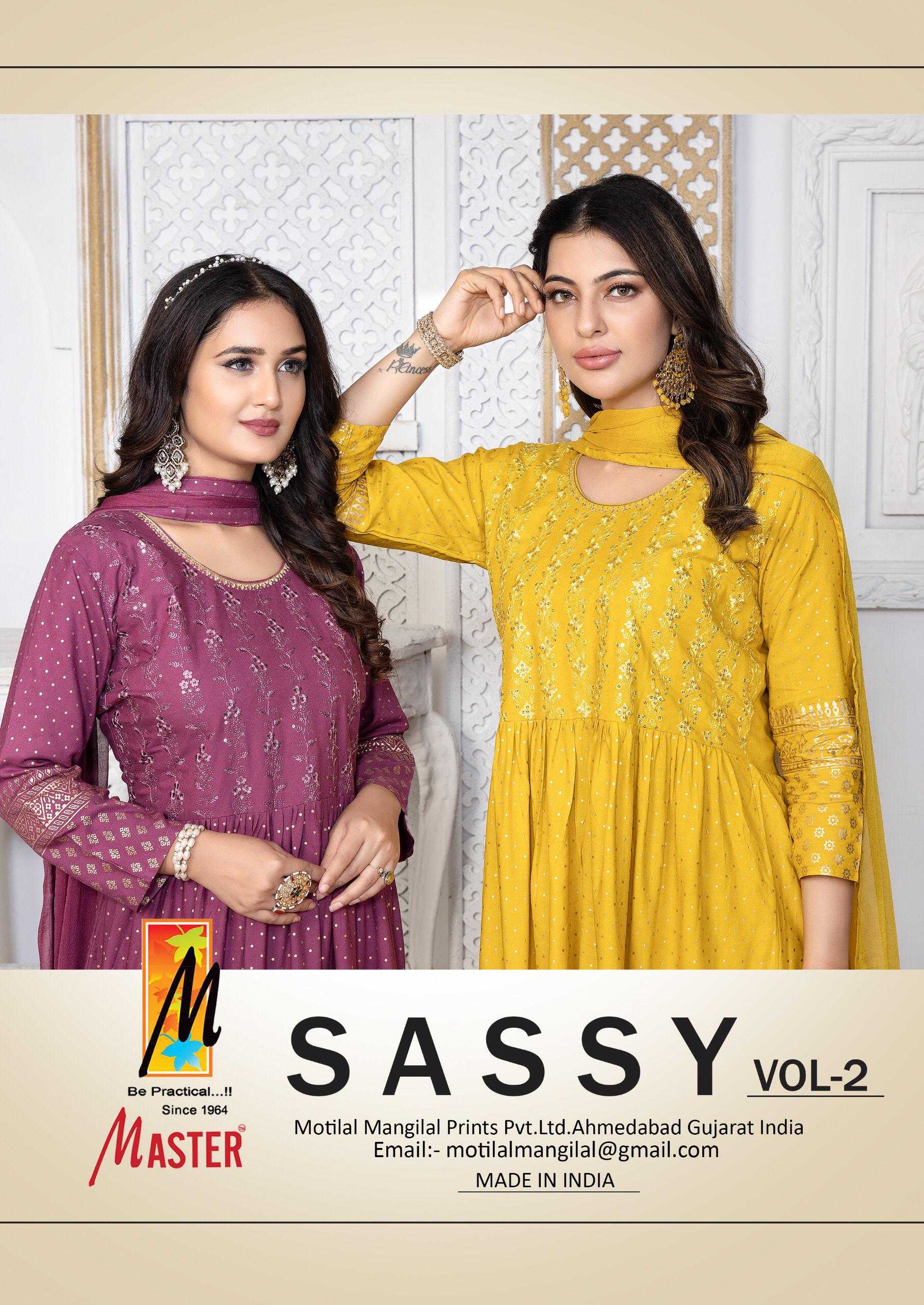 Master Sassy vol 2 catalog top kurti manufacturers in india