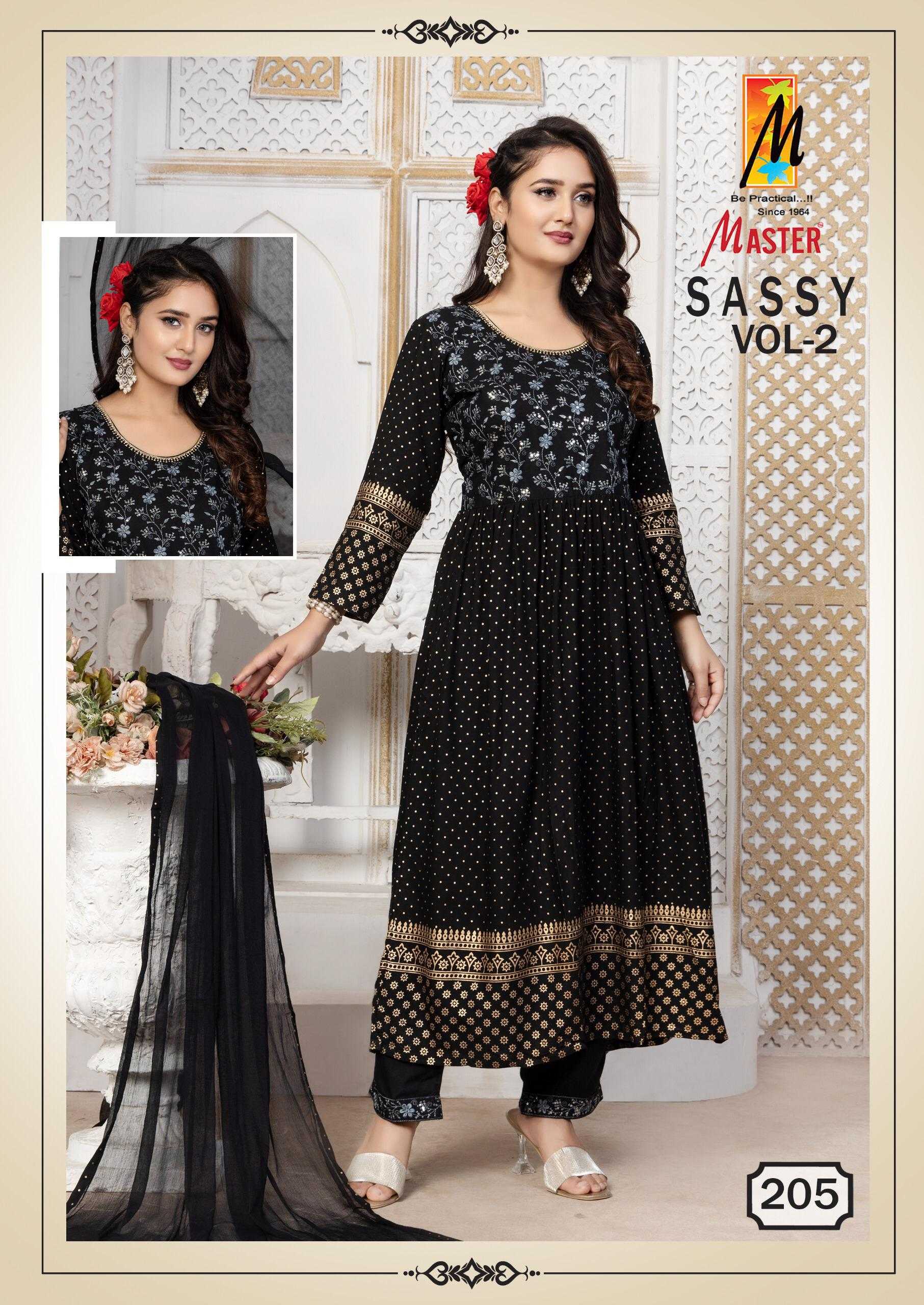 Master Sassy vol 2 catalog top kurti manufacturers in india