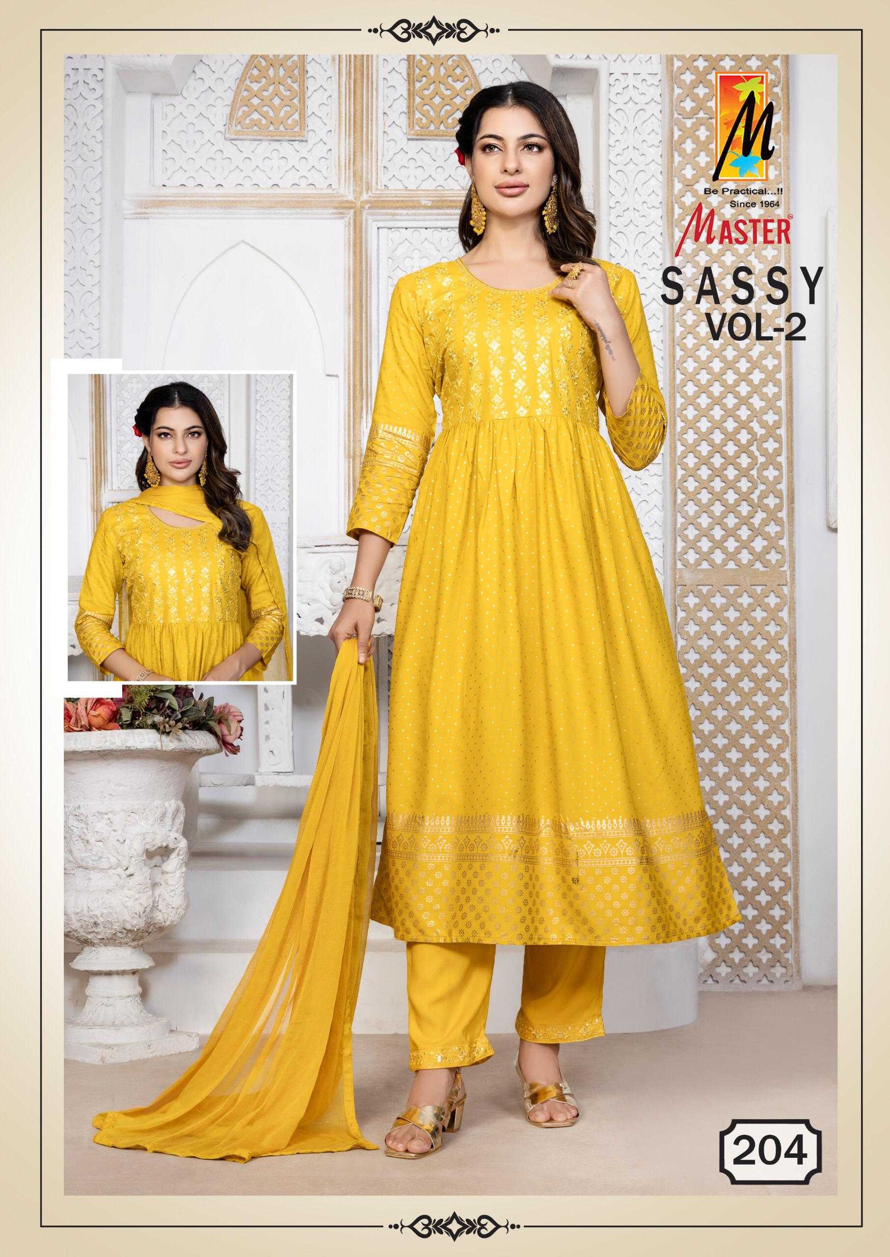 Master Sassy vol 2 catalog top kurti manufacturers in india