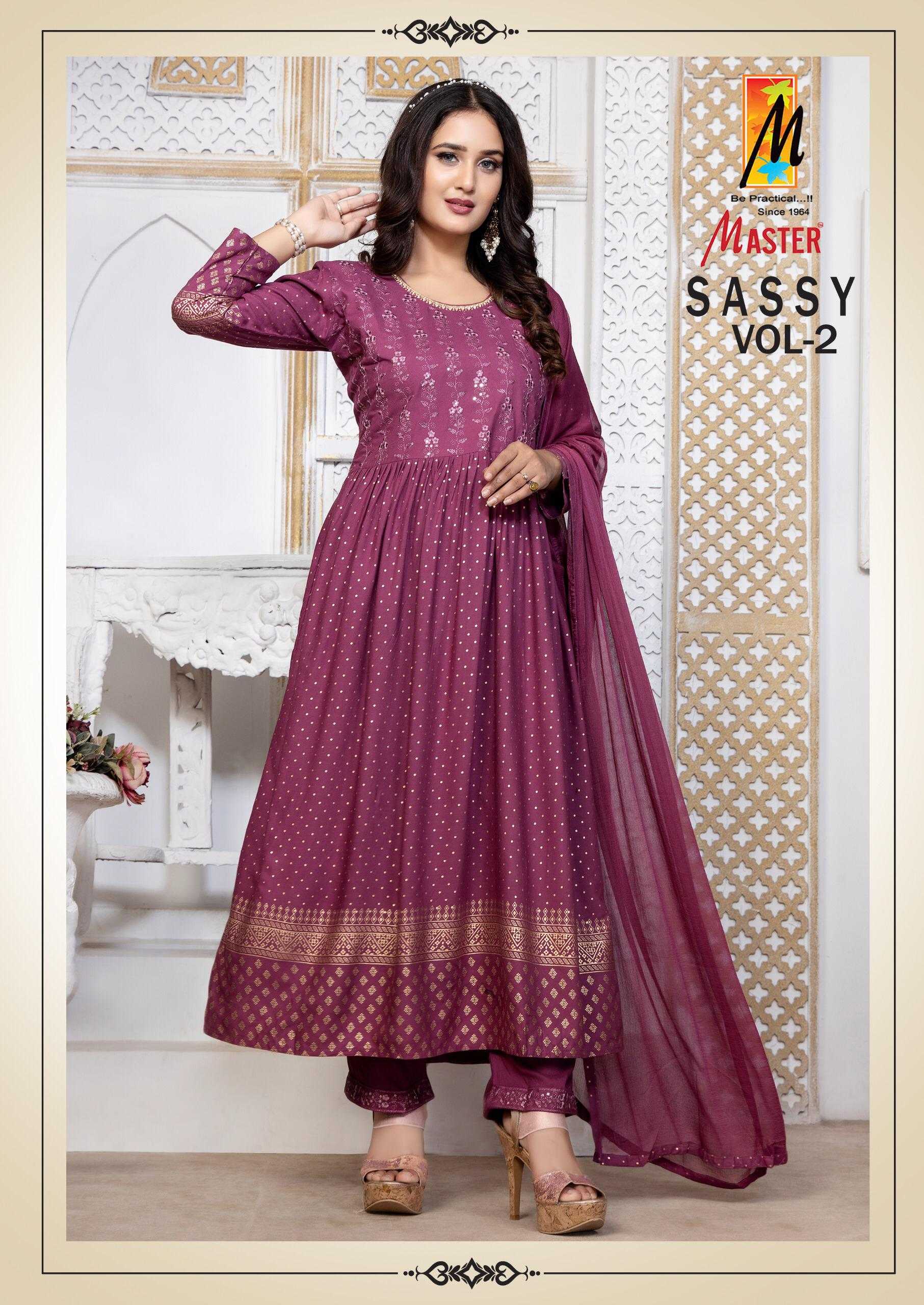 Master Sassy vol 2 catalog top kurti manufacturers in india