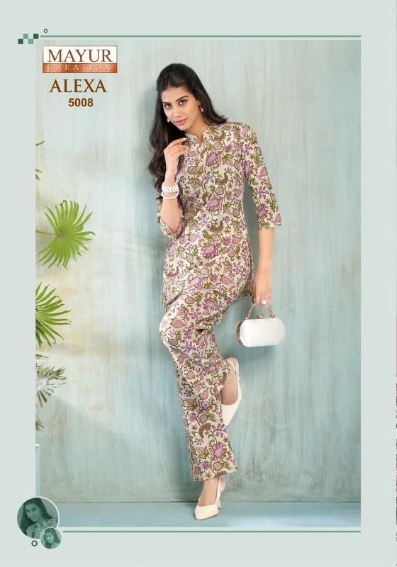 Mayur Alexa Vol 5 Catalog co ord set wholesaler